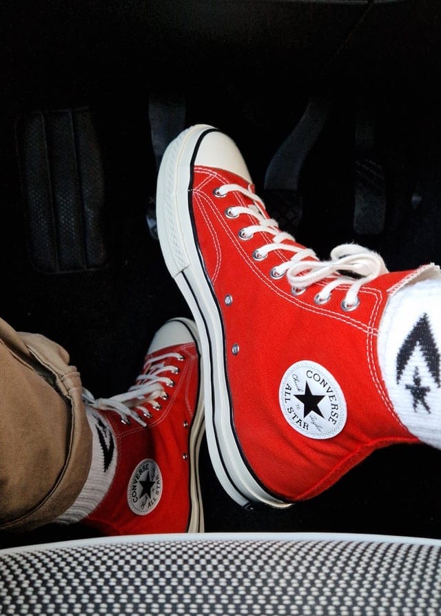 Classic High-Top Canvas Sneakers