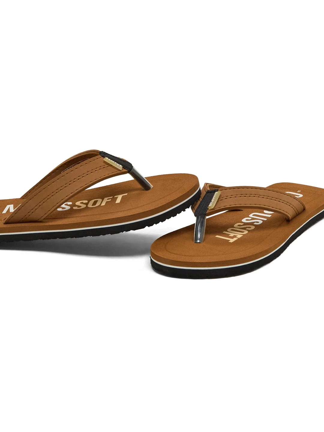 Black Men's Flip-Flops