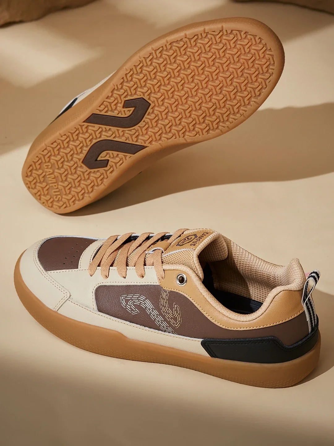WAIVER Brown Men's Sneakers