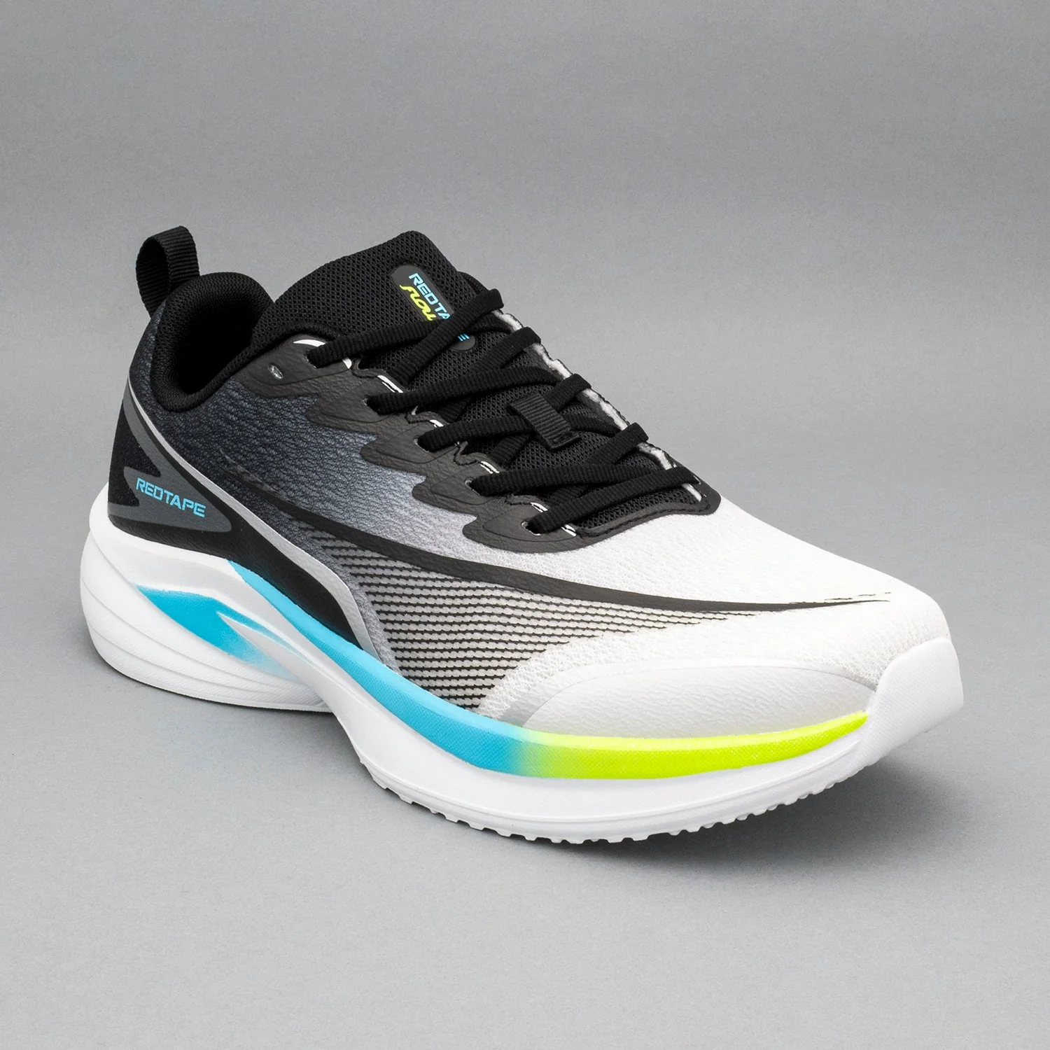 Sports Shoes for Men in Dark Grey and White | Low-Cut Athleisure Shoes.